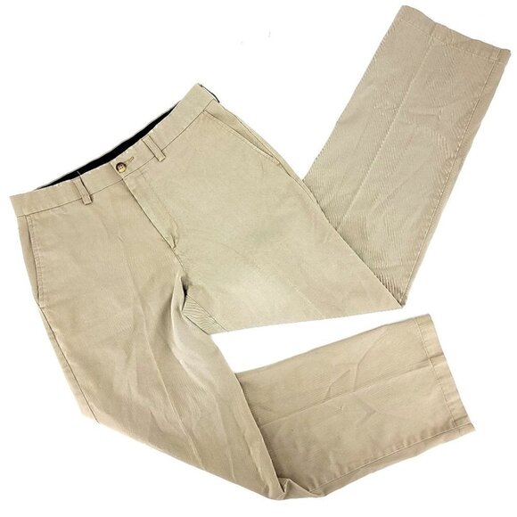 croft & barrow Other - Croft & Barrow Men's 32 x 32 Tan Straight Leg Casual Pants Button Zipper